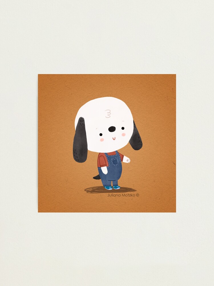 Alternate view of Ted The Dog Photographic Print