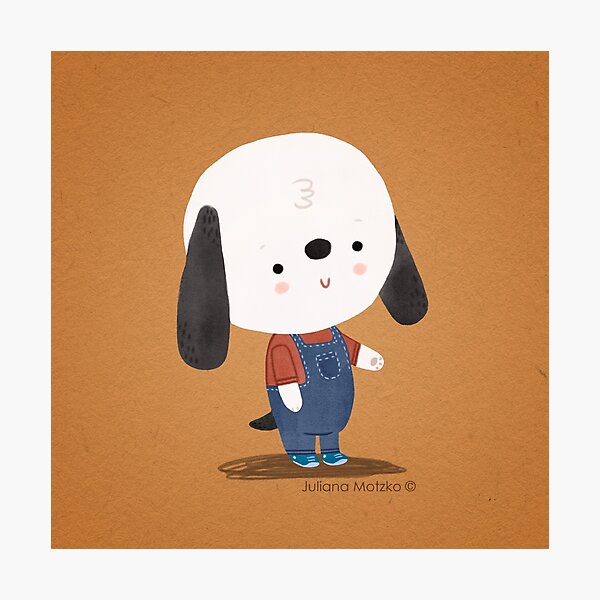 Ted The Dog Photographic Print