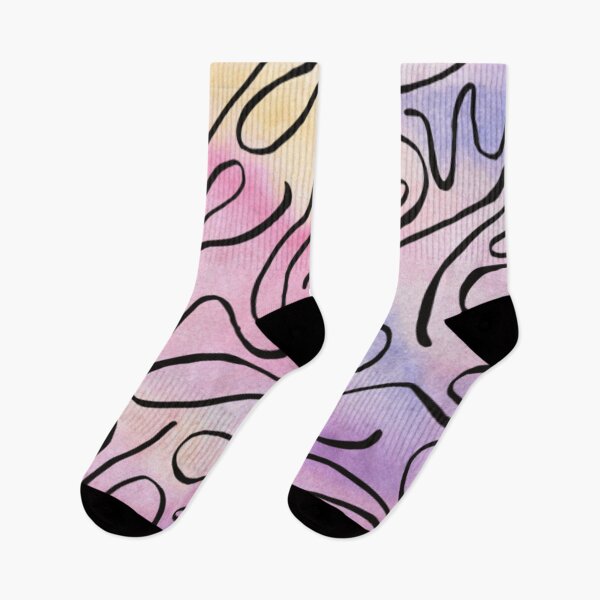 Item preview, Gradient yellow pink violet pattern designed and sold by Shineyarts.