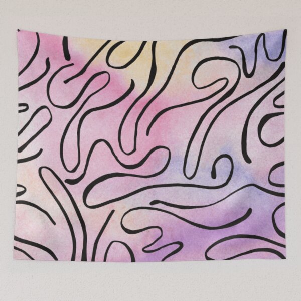 Item preview, Gradient yellow pink violet pattern designed and sold by Shineyarts.