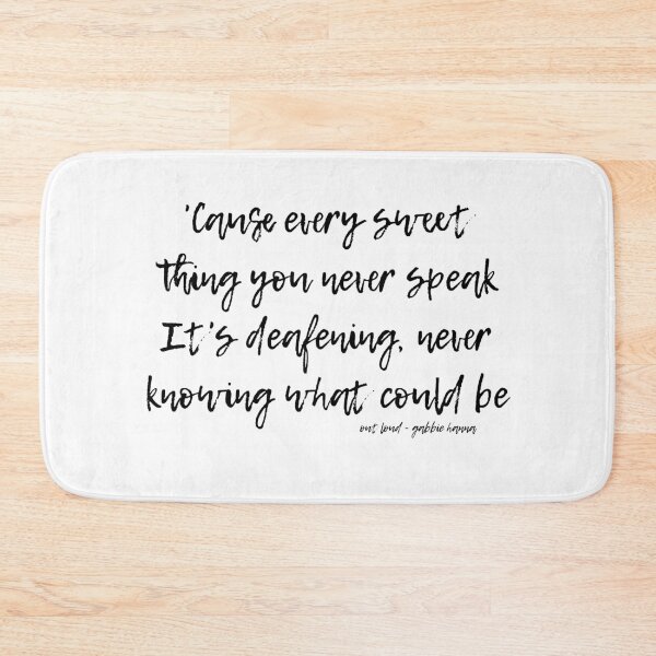 Item preview, Out Loud By Gabbie Hanna (thegabbyshow) Typography designed and sold by artsydoodles.
