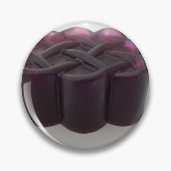 Item preview, Black Lilac Soap in Celtic Pattern Photo designed and sold by f2error.