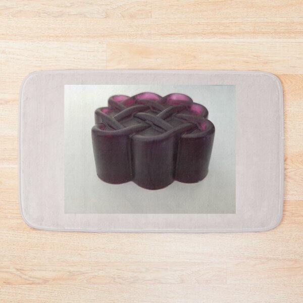 Item preview, Black Lilac Soap in Celtic Pattern Photo designed and sold by f2error.