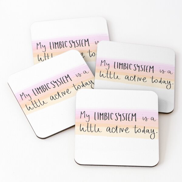 Item preview, Limbic System pun sticker  designed and sold by ns1765.
