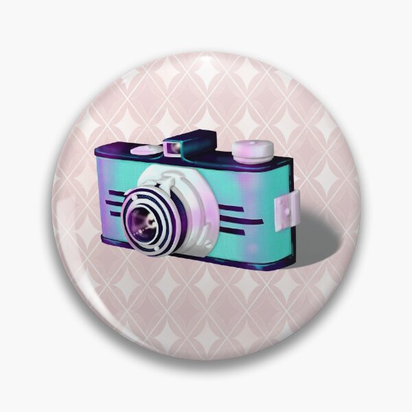 Item preview, Blue Vintage Camera designed and sold by CatAstrophe.