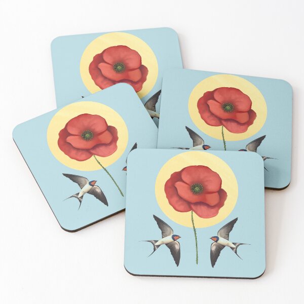 Item preview, Poppy & swallowa designed and sold by Leticiapowers.