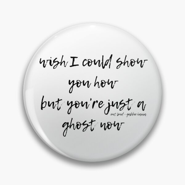Item preview, Out Loud By Gabbie Hanna (thegabbyshow) Typography designed and sold by artsydoodles.
