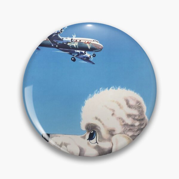 Item preview, Lai Italian Airlines vintage travel poster designed and sold by stickart-marek.