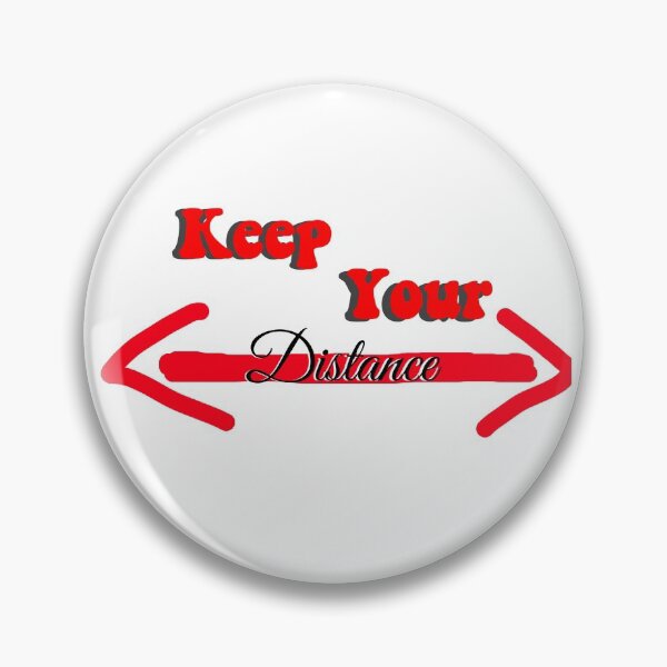 Item preview, Keep Your Distance designed and sold by cstickerss.