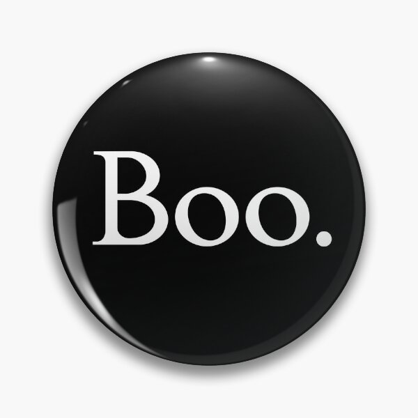 Item preview, Funny, Unenthusiastic, Halloween, Boo (Typography) designed and sold by artsydoodles.