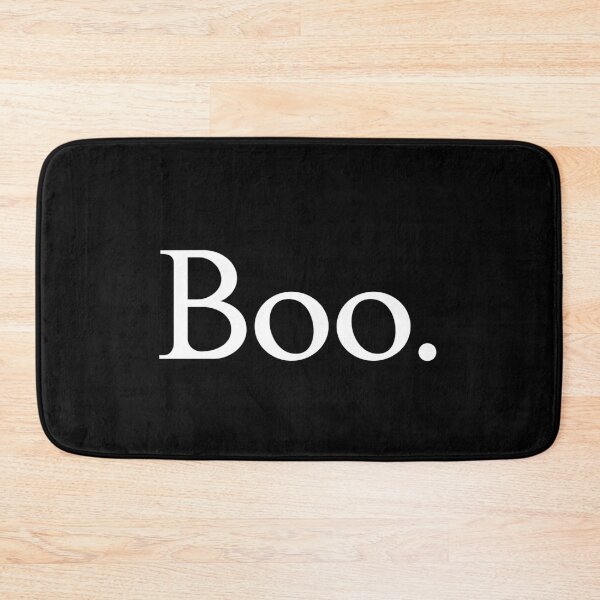 Item preview, Funny, Unenthusiastic, Halloween, Boo (Typography) designed and sold by artsydoodles.
