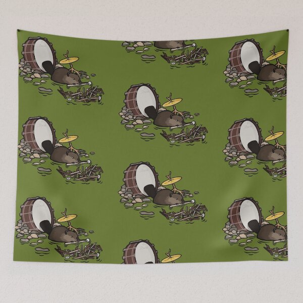 Item preview, Bass Drum Beaver  designed and sold by rachelmel1.