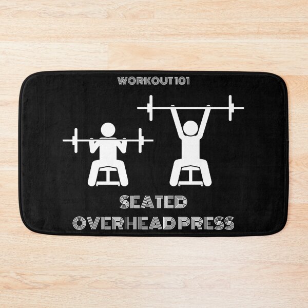 Item preview, Seated Overhead Press (Workout 101) designed and sold by BofflingDesigns.
