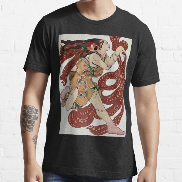 Russian dancer with scarves- 3D fabric and beads Essential T-Shirt