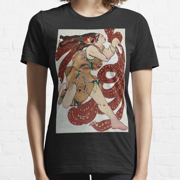 Russian dancer with scarves- 3D fabric and beads Essential T-Shirt
