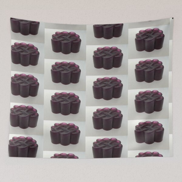 Item preview, Black Lilac Soap in Celtic Pattern Photo designed and sold by f2error.