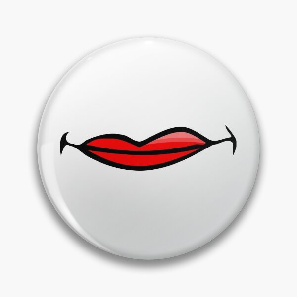 Item preview, Red Lips Funny Smiling White Cotton Masks designed and sold by Ouais  Malak.