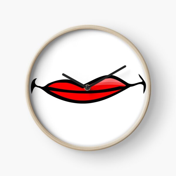 Item preview, Red Lips Funny Smiling White Cotton Masks designed and sold by Ouais Malak.
