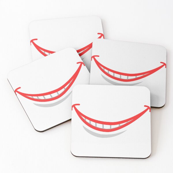 Item preview, Funny Smiling White Cotton Masks , Red Lips designed and sold by Ouais Malak.