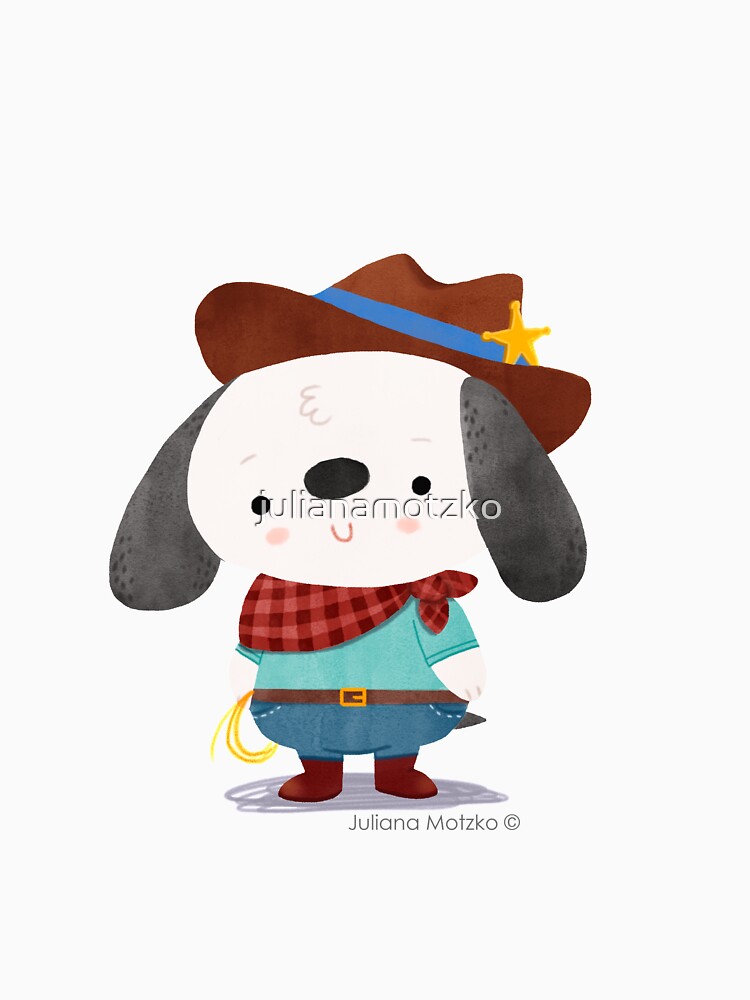 Ted The Dog Sheriff by julianamotzko