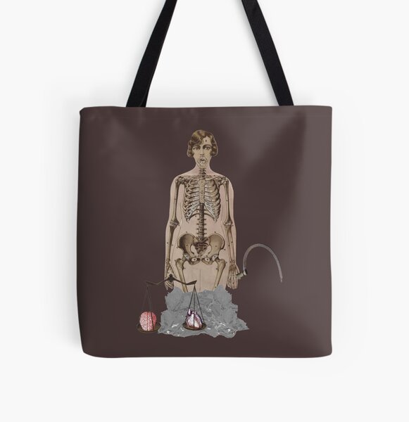 "Psychostasia" All Over Print Tote Bag
