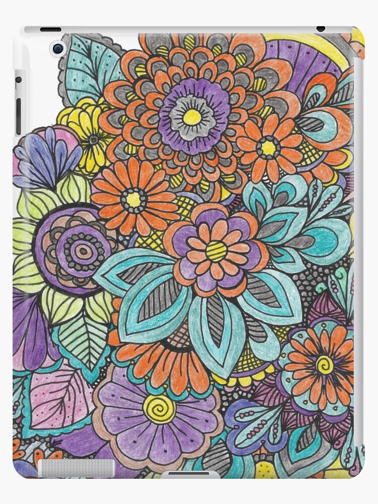 Funda y vinilo para iPad «Flores de otoño de tinta de otoño y dibujo a lápiz de color» de CrystalRaen | Redbubble Funda y vinilo para iPad «Flores de otoño de tinta de otoño y dibujo a lápiz de color» de CrystalRaen | Redbubble