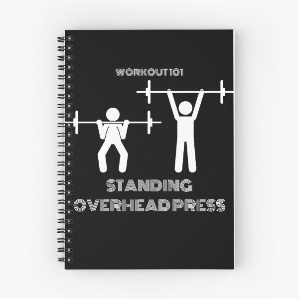 Item preview, Standing Overhead Press (Workout 101) designed and sold by BofflingDesigns.