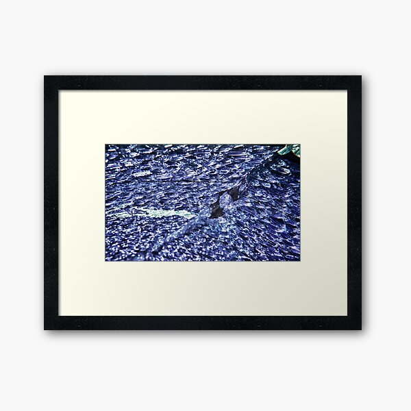 Broken window 3 Framed Art Print