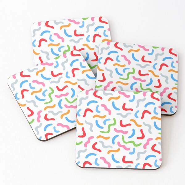 Item preview, Colorful Abstract Squiggly Design designed and sold by chrismanubag.