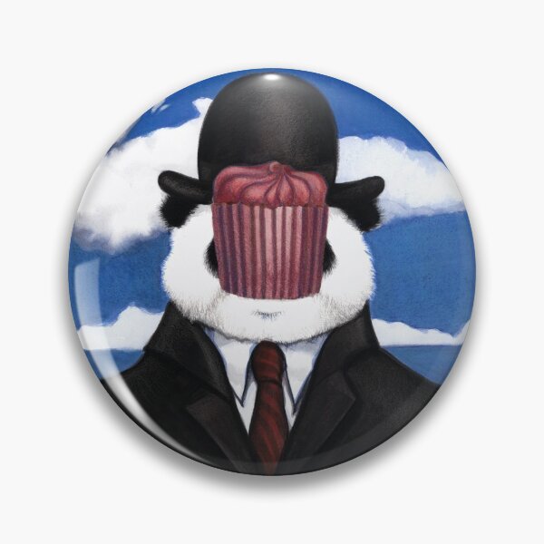 Artikelvorschau,  Stellen wir uns eines der berühmtesten Werke von Renè Magritte als Panda vor entworfen und verkauft von PandaChronicle.