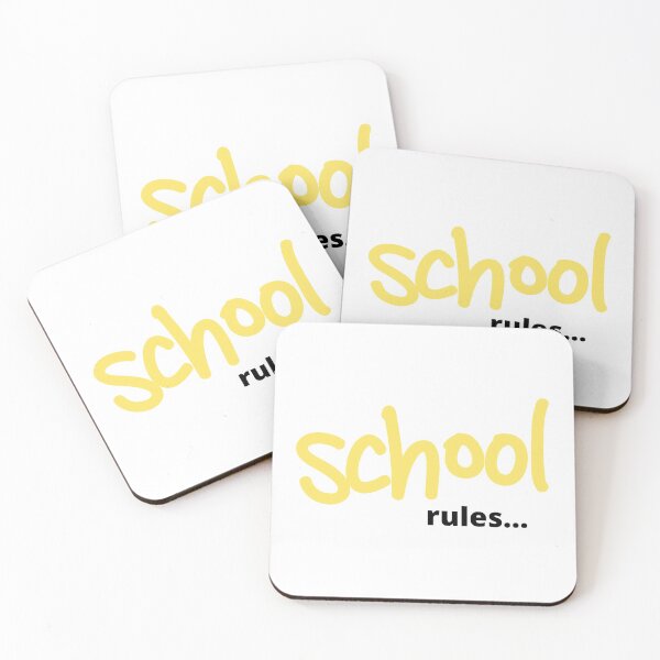 Item preview, School Rules designed and sold by ItsNikkiArts.
