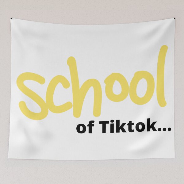 Item preview, school of tiktok designed and sold by ItsNikkiArts.