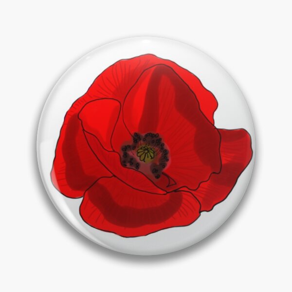 Item preview, Dark Red Poppy  designed and sold by ArtsyAesthetic1.