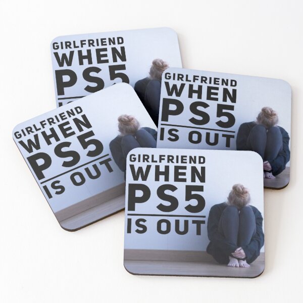 Item preview, Girlfriend when PS5 is out  designed and sold by Maadio.