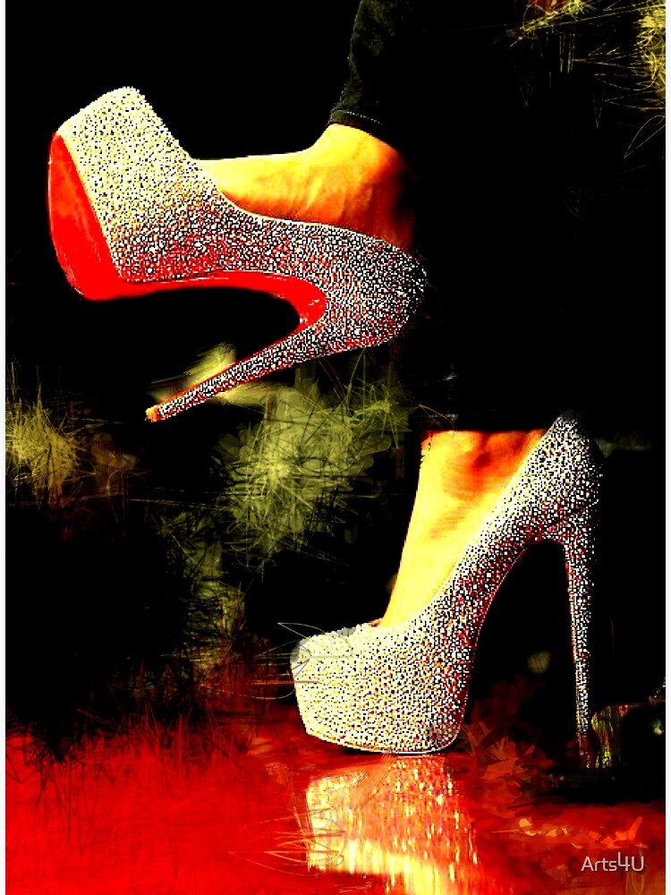 Stiletto heels outlet with red bottoms