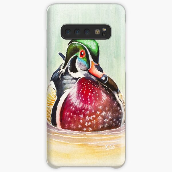 Swimming Wood Duck Samsung Galaxy Snap Case