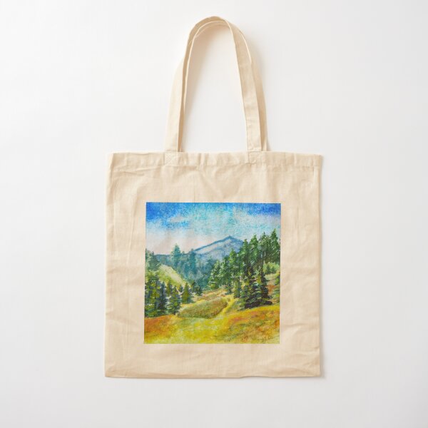 Watercolor 9 Cotton Tote Bag