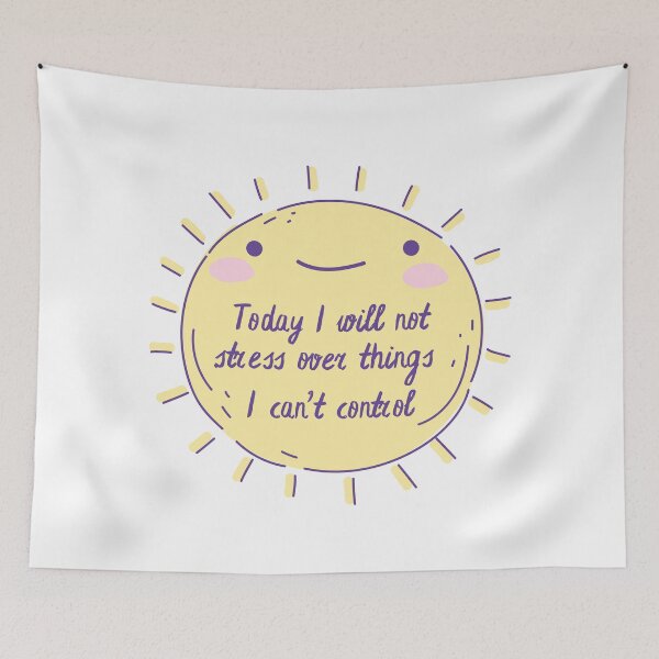 Item preview, Today i will not stress over things i can't control designed and sold by Si-Weiya.