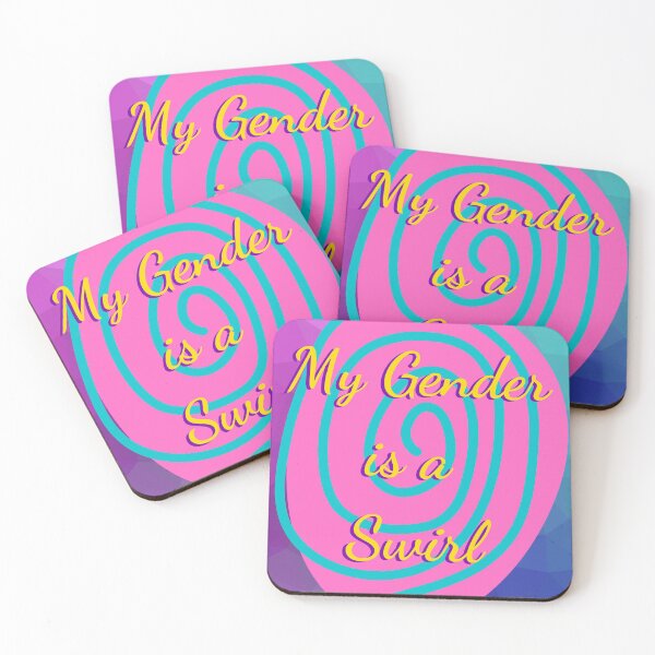 Item preview, My Gender is a Swirl designed and sold by RainbowStudios.