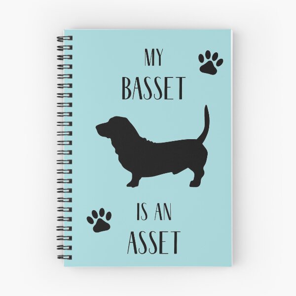 Item preview, My Basset is an Asset | Basset Hound designed and sold by RocketPunchSC.