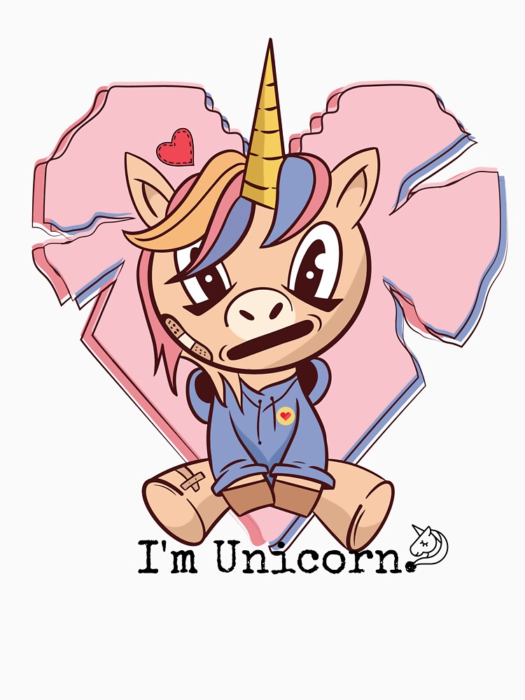 "Unicorn, I am unicorn." Tshirt by Chilaty Redbubble