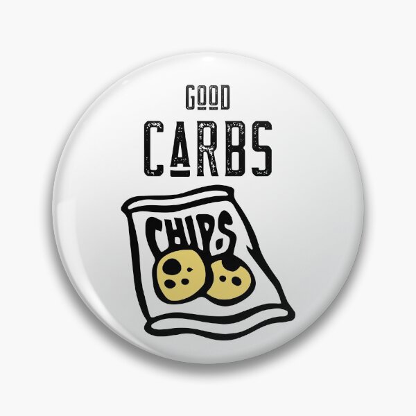 Item preview, Good Carbs. Chips. Funny Food. Light background. designed and sold by shirtdan.