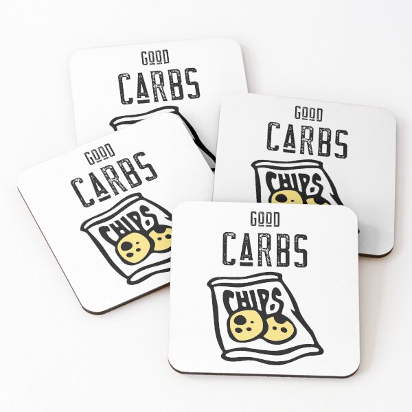 Item preview, Good Carbs. Chips. Funny Food. Light background. designed and sold by shirtdan.
