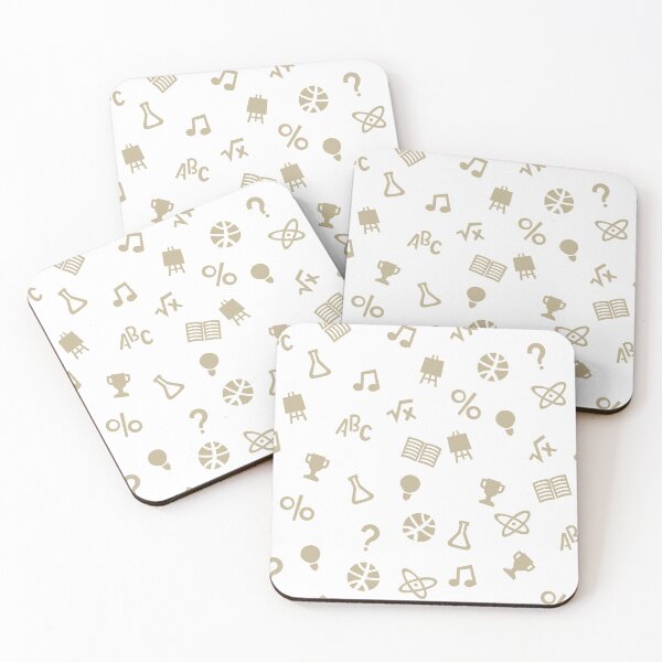 Item preview, Educational Theme Background Patterns designed and sold by ItsNikkiArts.