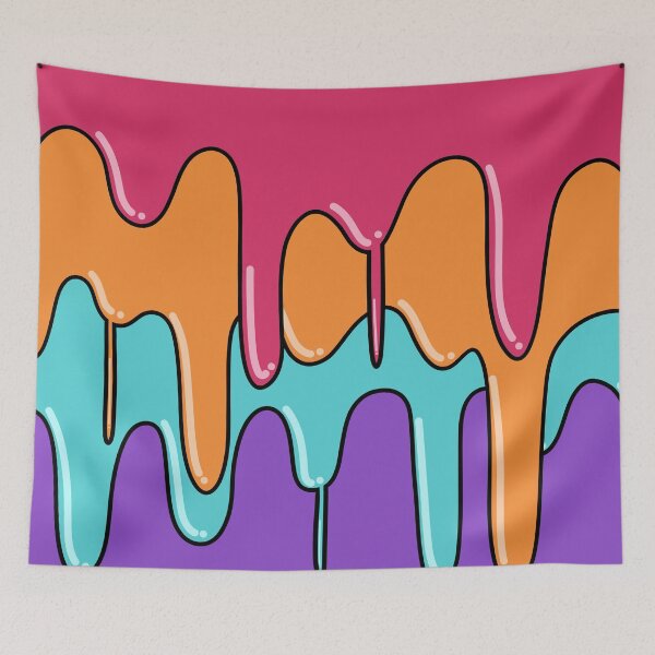 Item preview, Drippy Paint (Black Outlines) designed and sold by BatHoldingABat.