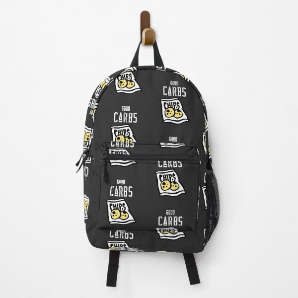 Item preview, Good Carbs. Chips. Funny Food. Dark background. designed and sold by shirtdan.
