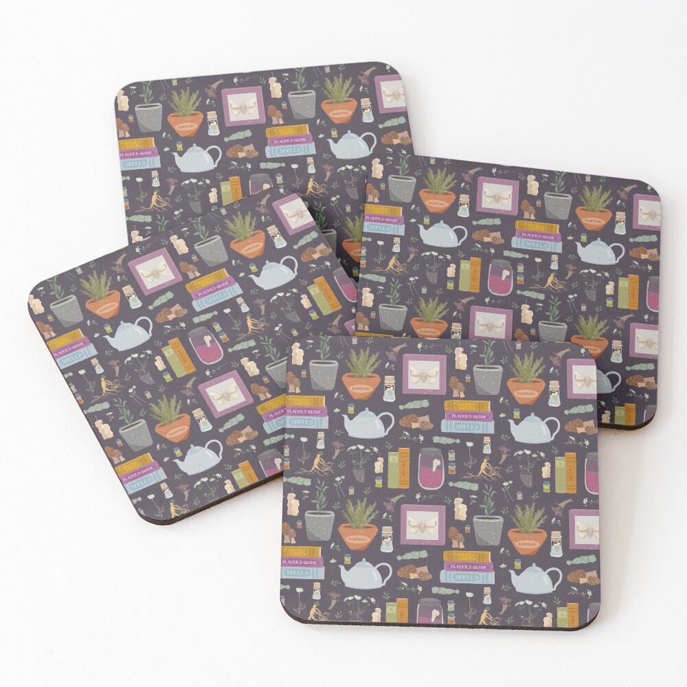 Item preview, Coasters (Set of 4) designed and sold by FlutesLoot.