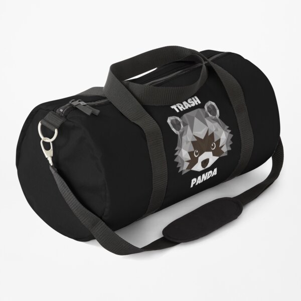 Trash Panda cute funny panda of the Galaxy raccoon mask, corona mask Duffle Bag
