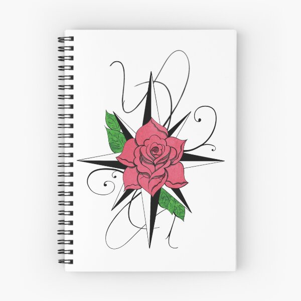 Item preview, Tattoo Style - Compass Rose Violet designed and sold by alecoelho1.