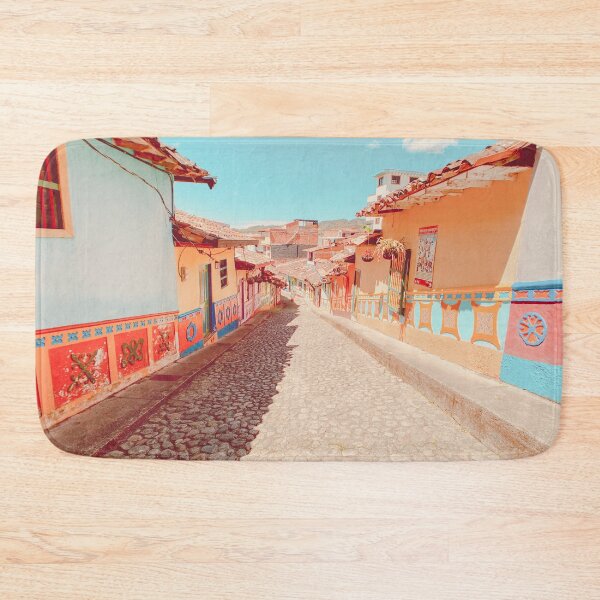 Item preview, Road Between Houses Under Blue Sky designed and sold by Savleub.